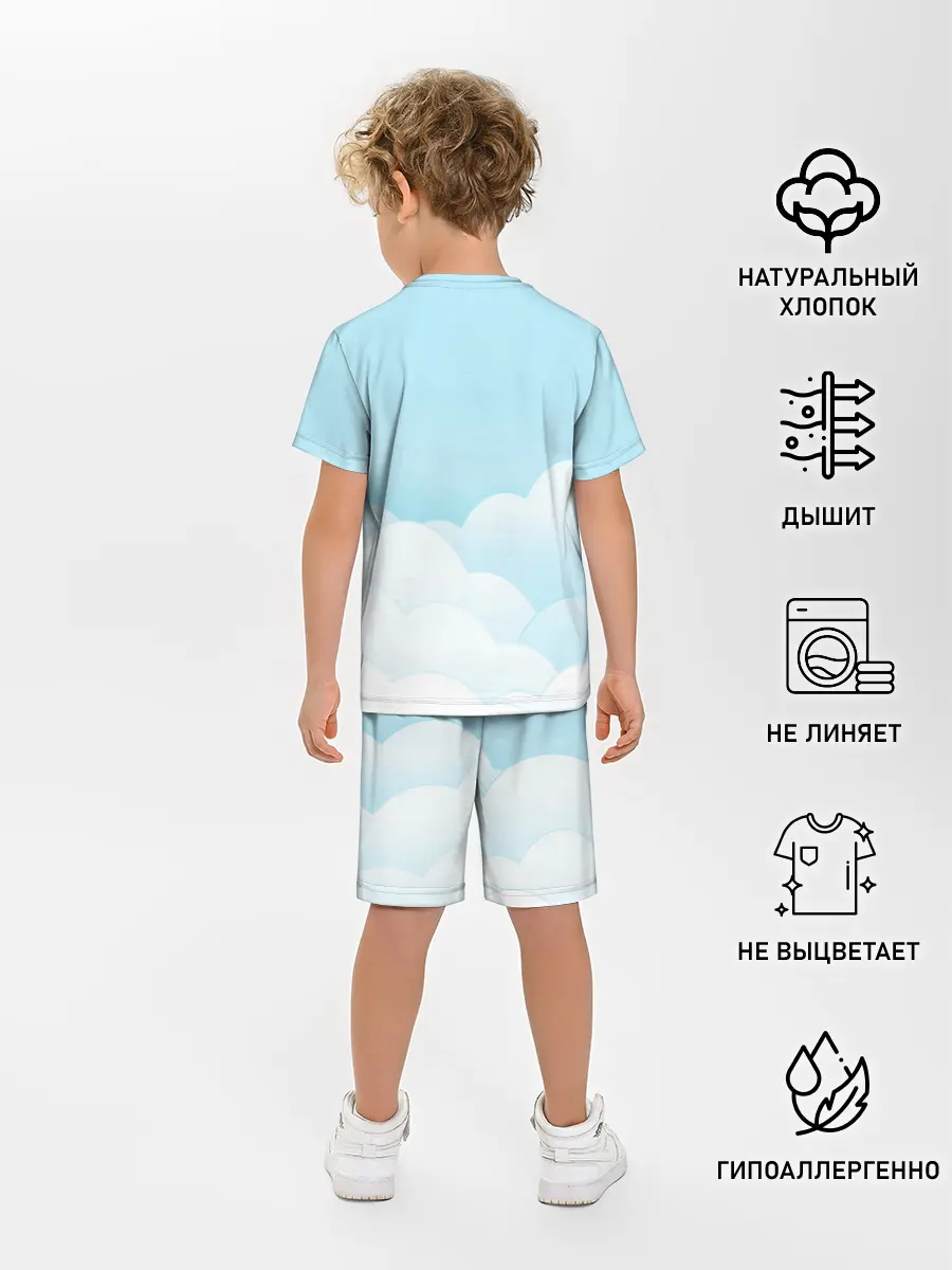 Детская пижама с шортами / Genshin Impact