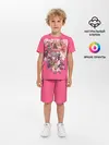 Детская пижама с шортами / Slayers on pink