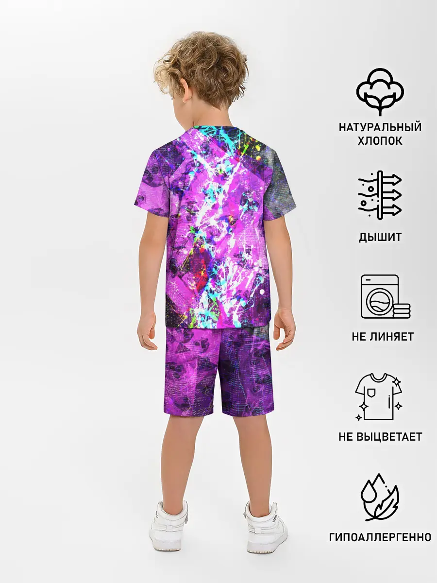 Детская пижама с шортами / Bungou Stray Dogs color