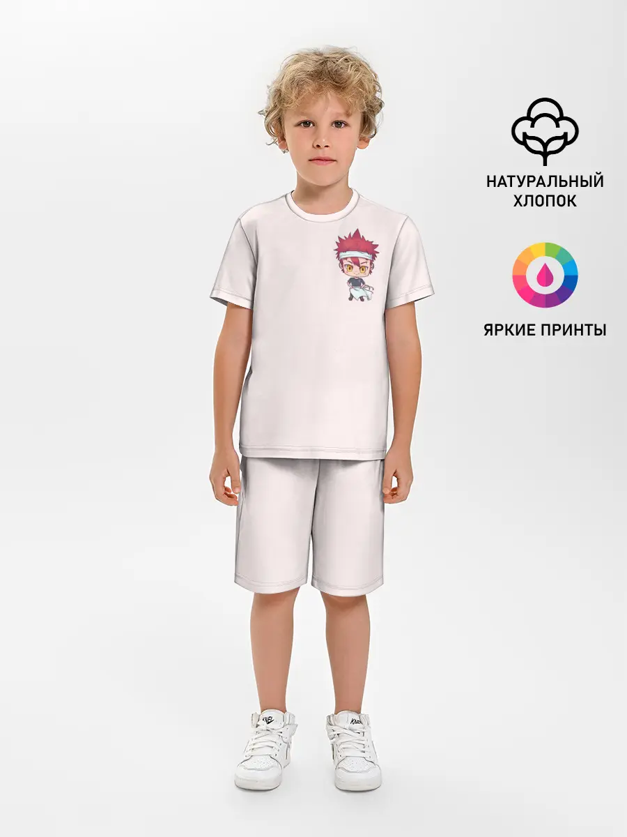 Детская пижама с шортами / Повар боец Сома