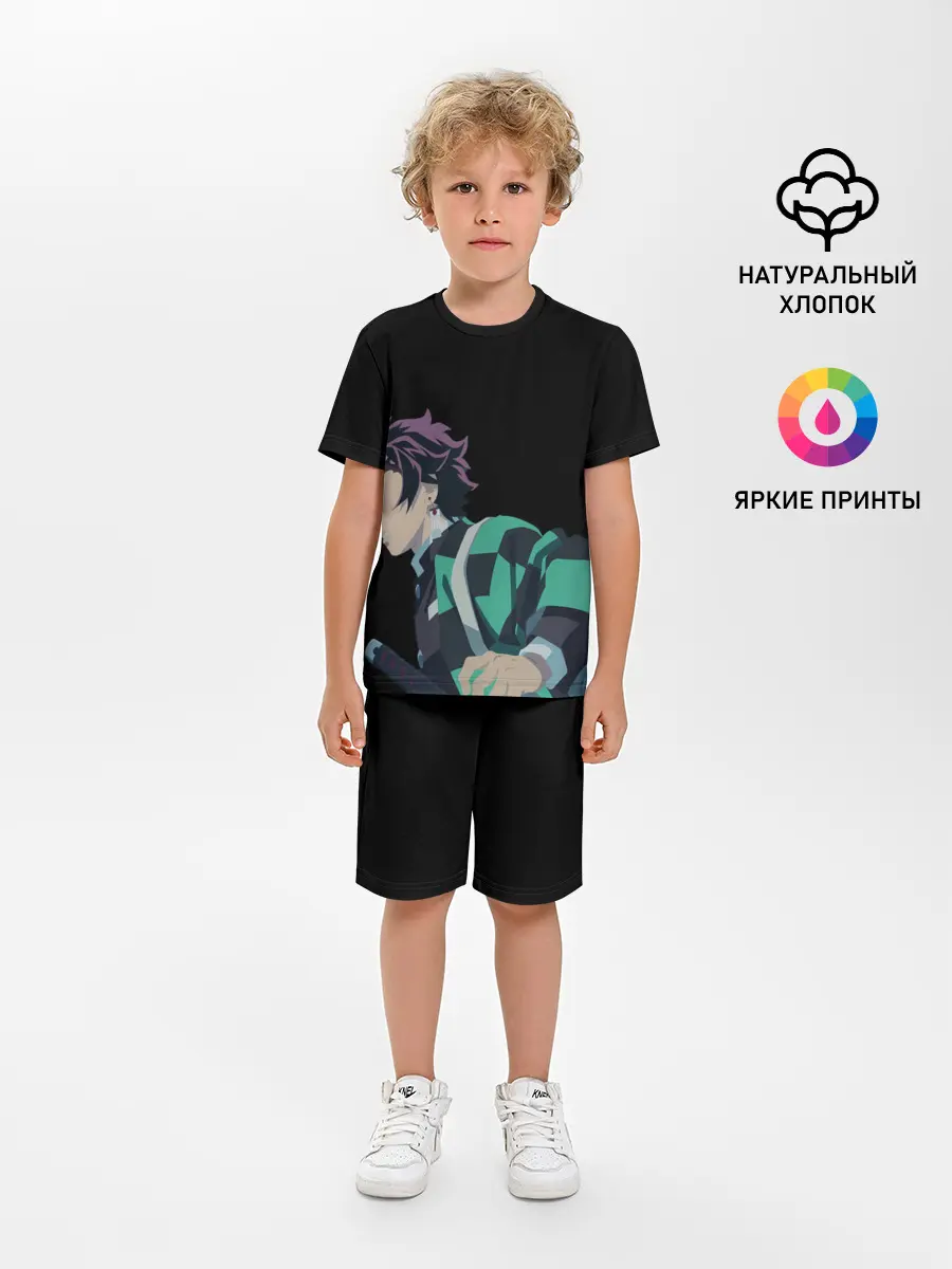 Детская пижама с шортами / Tanjirou Kamado