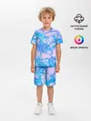 Детская пижама с шортами / Нежные краски