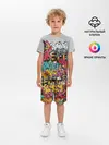 Детская пижама с шортами / Graffiti on the wall