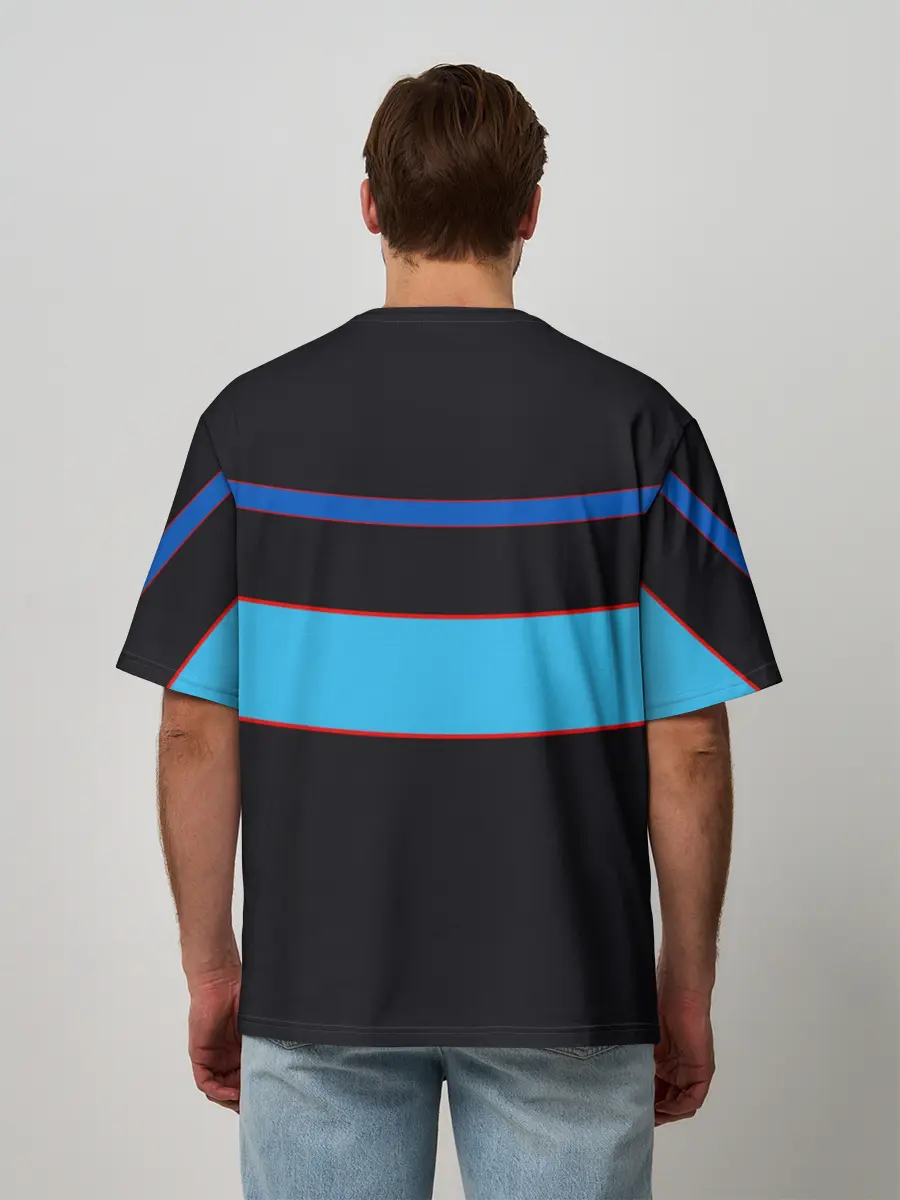 Мужская футболка оверсайз / BMW