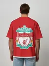 Мужская футболка оверсайз / F.C. LIVERPOOL
