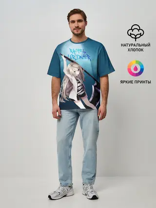 Мужская футболка оверсайз / Рейчел Гарднер