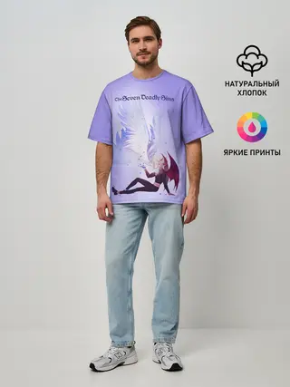 Мужская футболка оверсайз / The Seven Deadly Sins