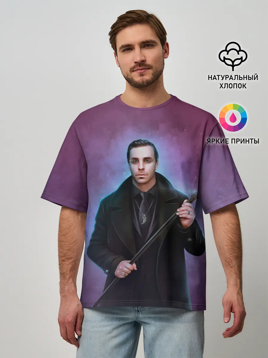 Мужская футболка оверсайз / Тилль