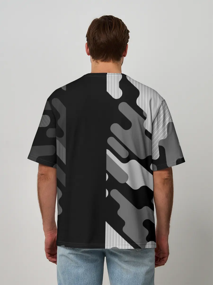 Мужская футболка оверсайз / Halo