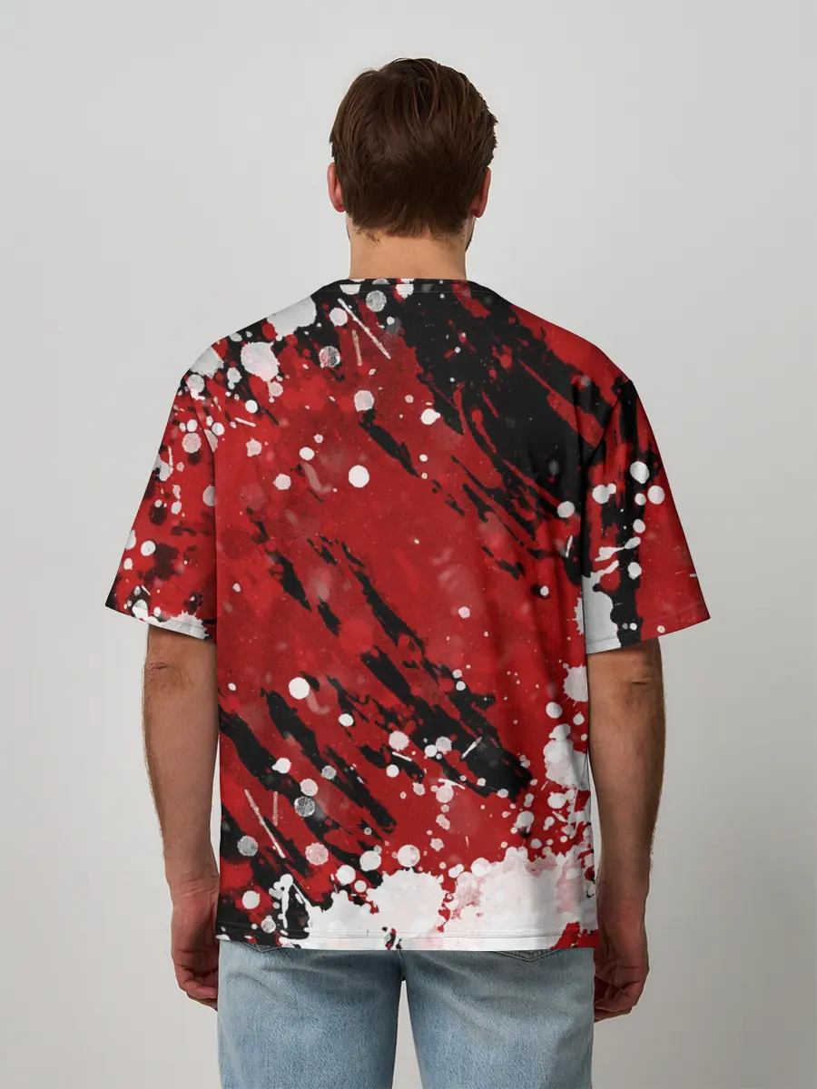 Мужская футболка оверсайз / Minecraft / Майнкрафт