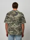 Мужская футболка оверсайз / Именной камуфляж Колян
