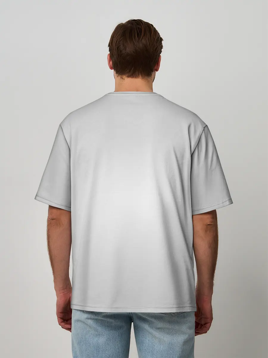 Мужская футболка оверсайз / Black Mesa