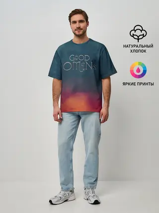 Мужская футболка оверсайз / Сериал Благие намерения