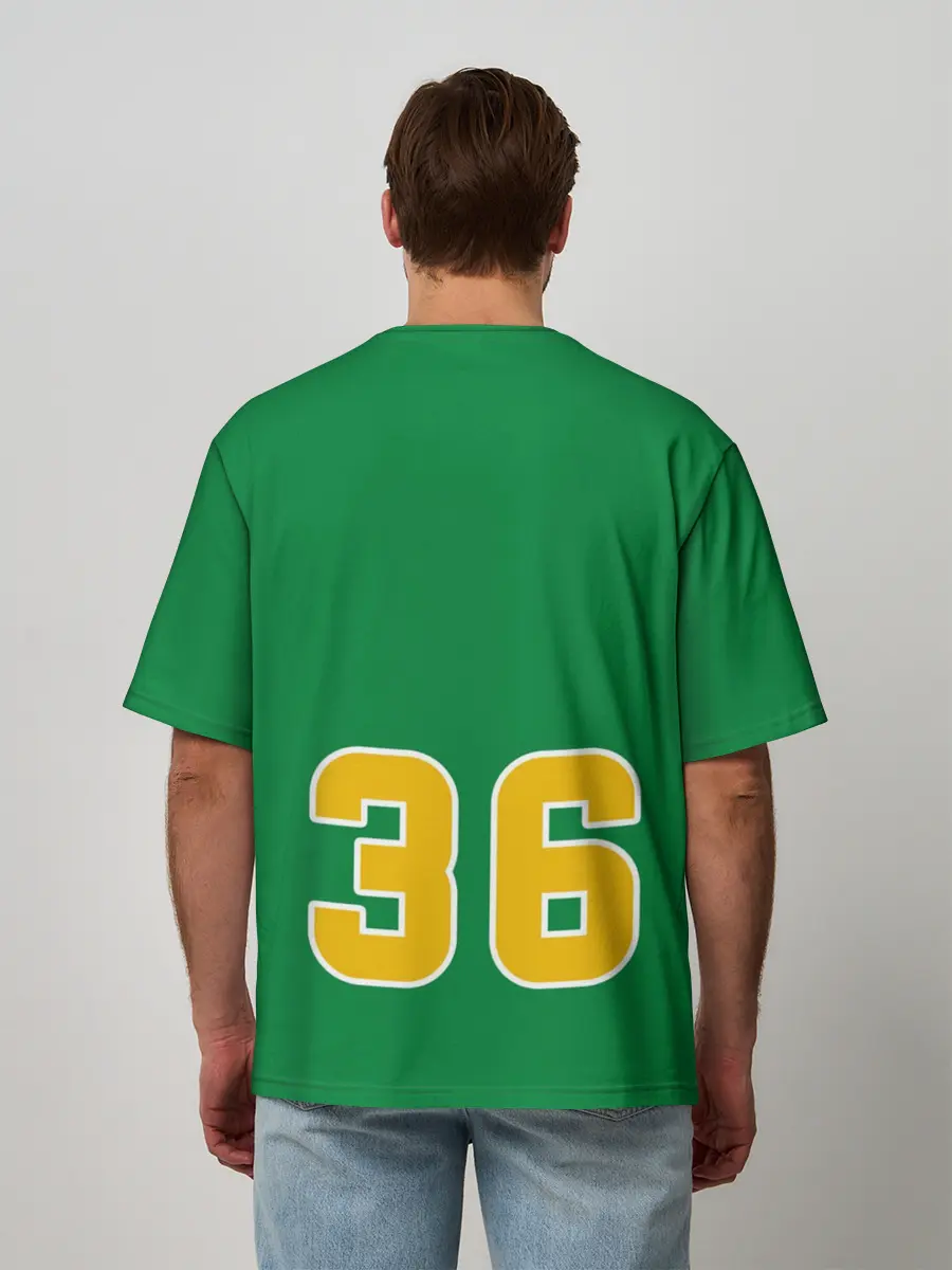 Мужская футболка оверсайз / 3x3 Gruppa Skryptonite