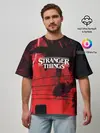 Мужская футболка оверсайз / Очень странные дела 2019