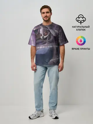 Мужская футболка оверсайз / Венни