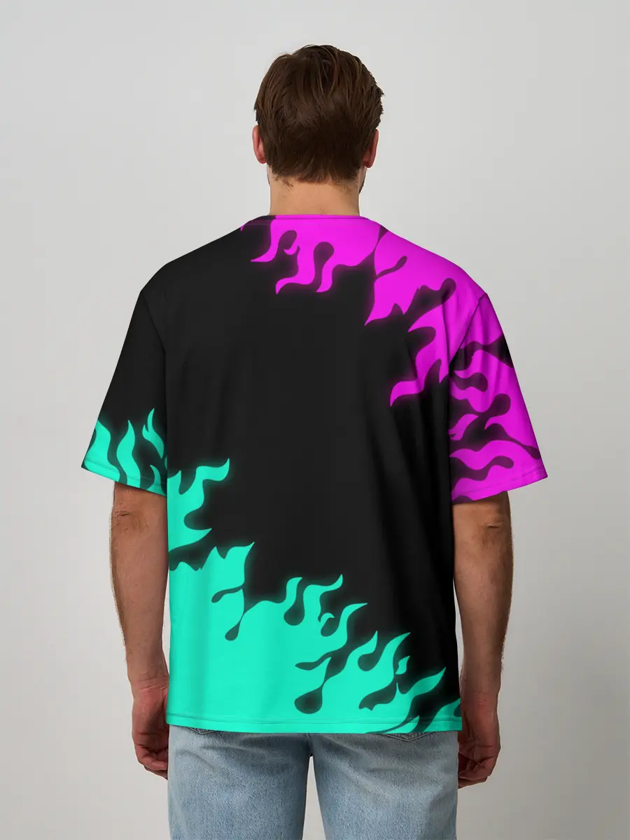 Мужская футболка оверсайз / Blink-182