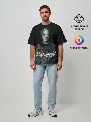 Мужская футболка оверсайз / PHARAOH