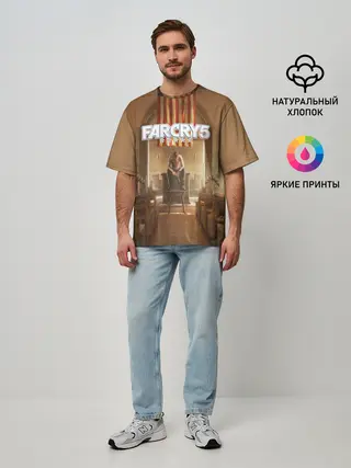 Мужская футболка оверсайз / Far Cry 5