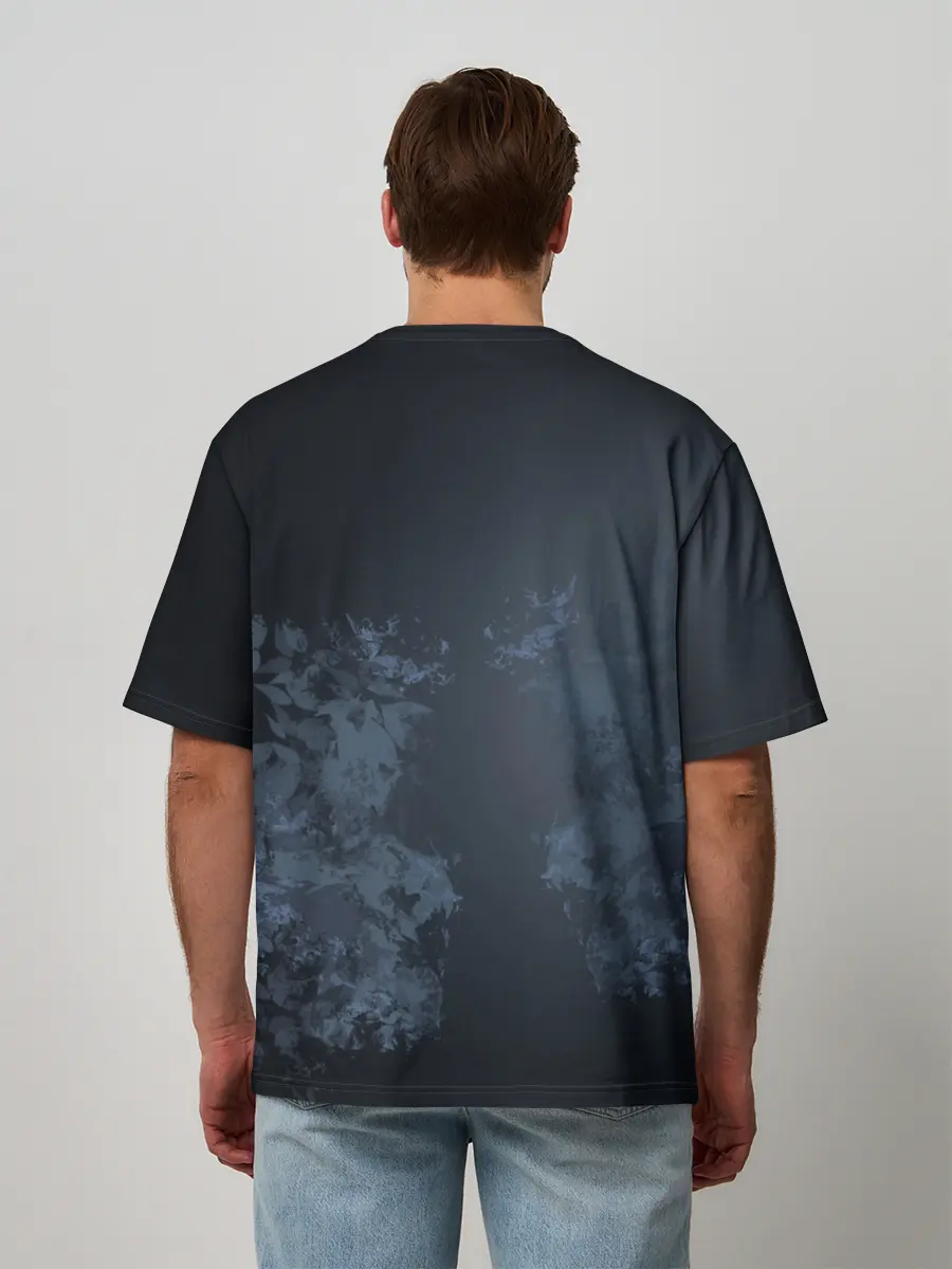 Мужская футболка оверсайз / Drake in jungle