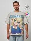 Мужская футболка оверсайз / Кохаку