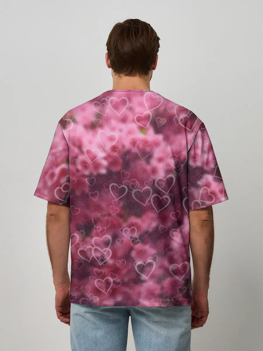 Мужская футболка оверсайз / Джунко Эношима