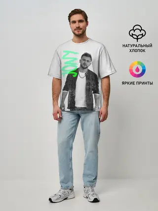 Мужская футболка оверсайз / Jony music