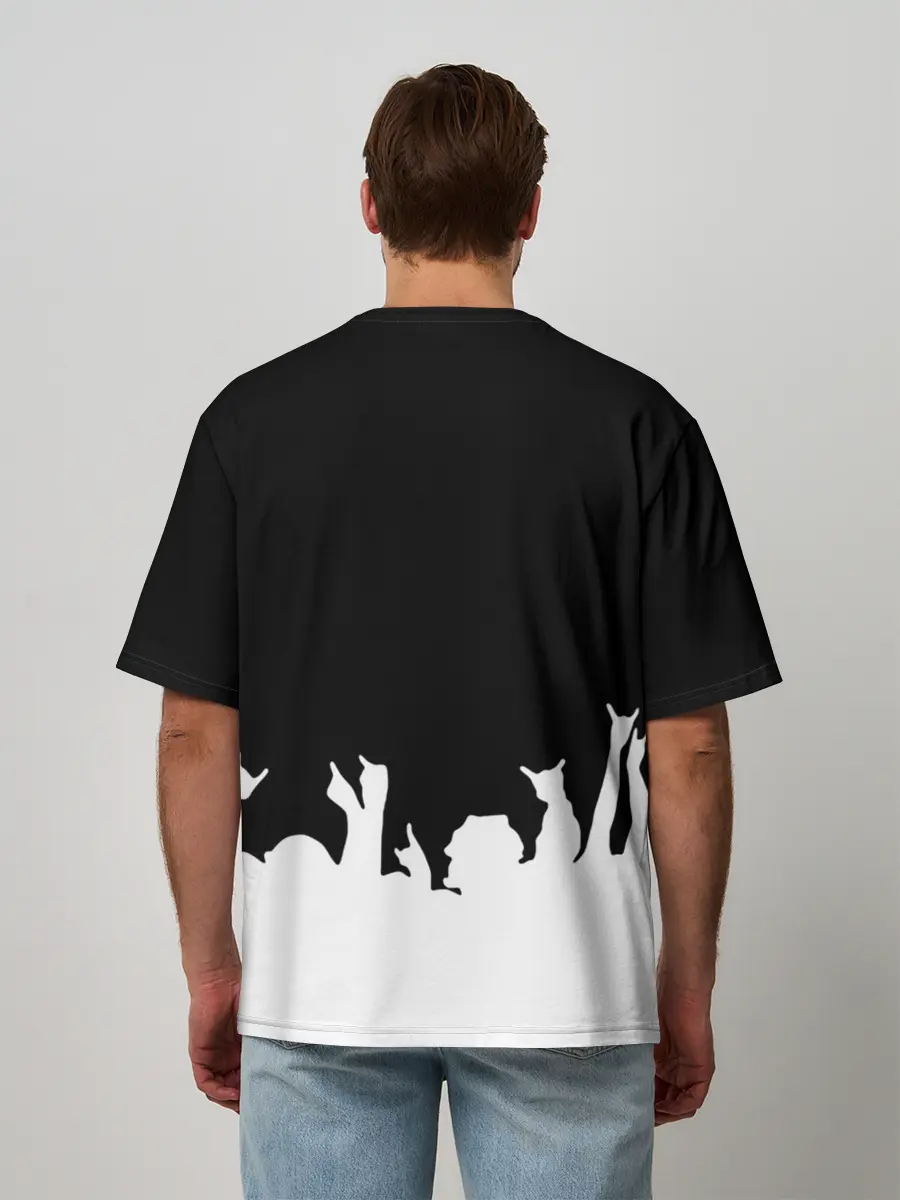 Мужская футболка оверсайз / Metallica