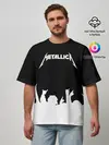 Мужская футболка оверсайз / Metallica