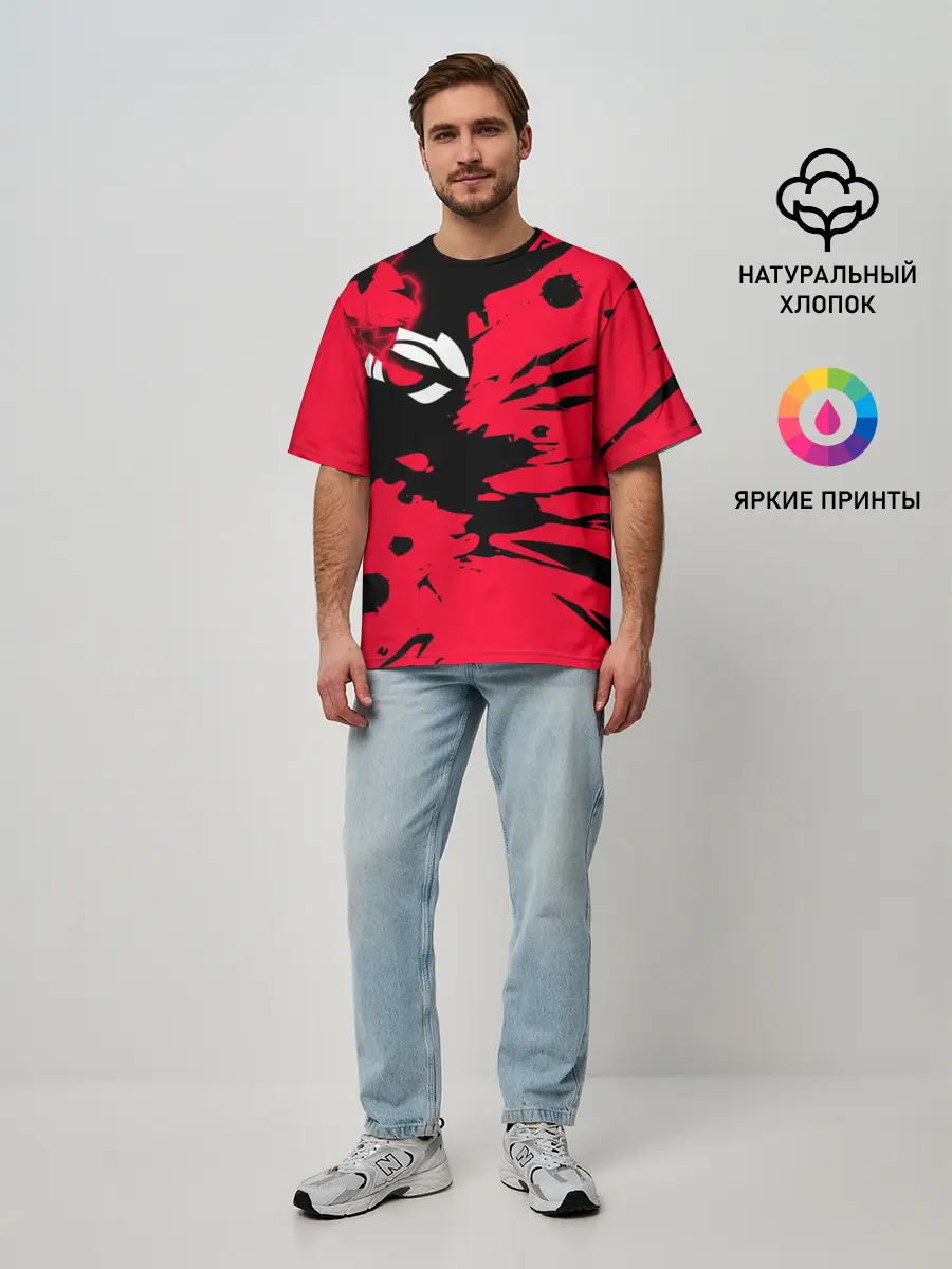 Мужская футболка оверсайз / The Witcher