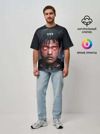 Мужская футболка оверсайз / XXXtentacion