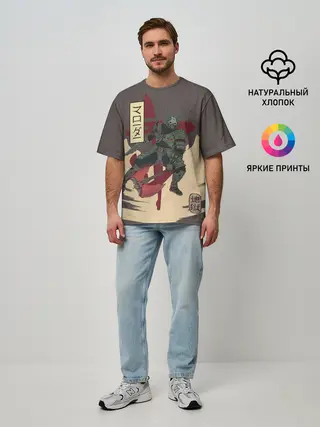 Мужская футболка оверсайз / Marauder