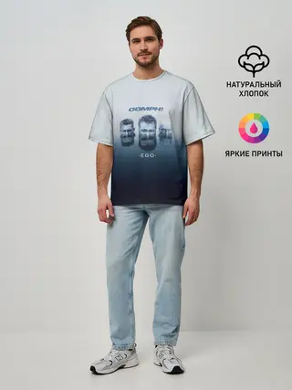Мужская футболка оверсайз / OOMPH!