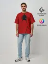 Мужская футболка оверсайз / Паук 3D