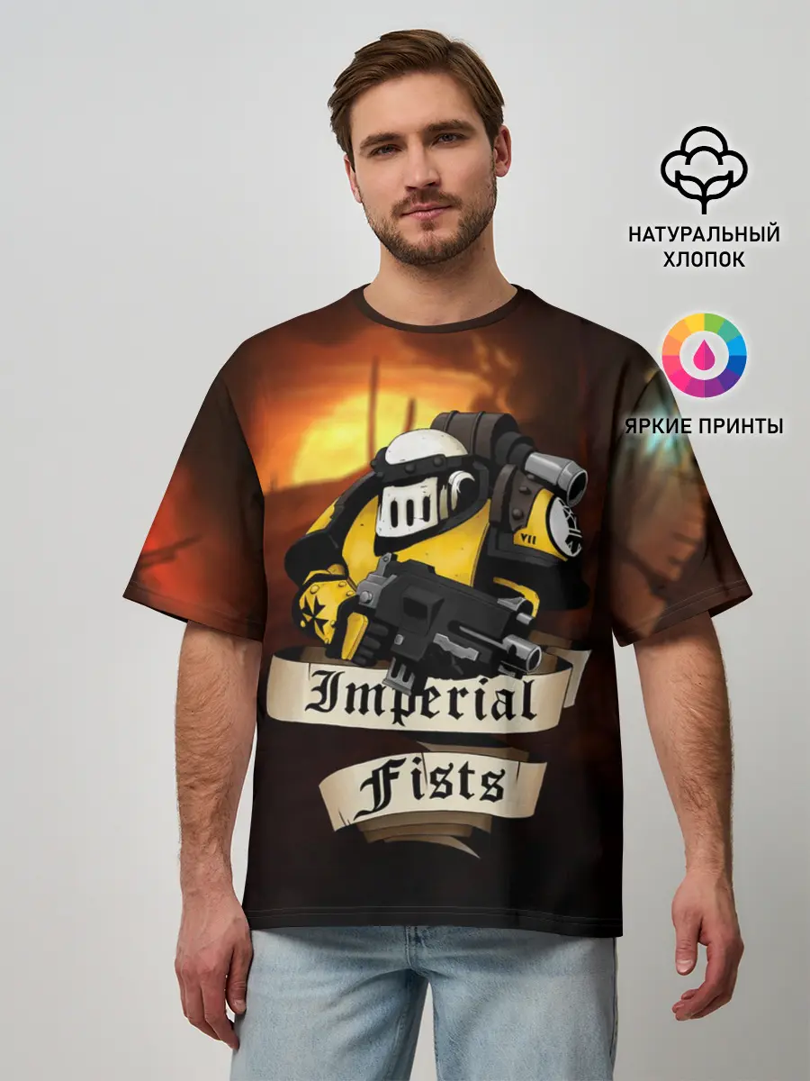 Мужская футболка оверсайз / Imperial Fists