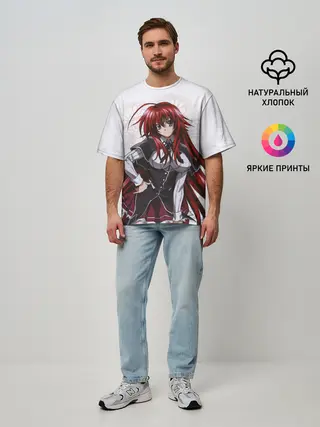 Мужская футболка оверсайз / Риас Гремори