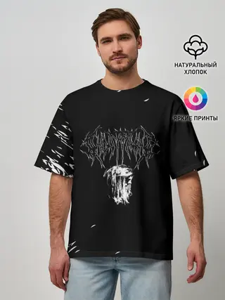 Мужская футболка оверсайз / GHOSTEMANE