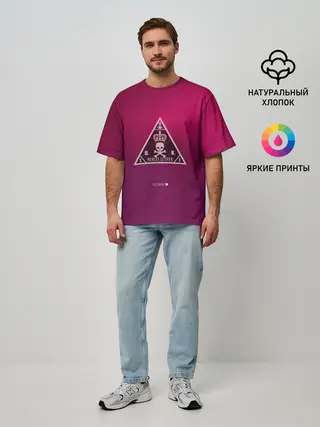 Мужская футболка оверсайз / Hitman 2. ICA