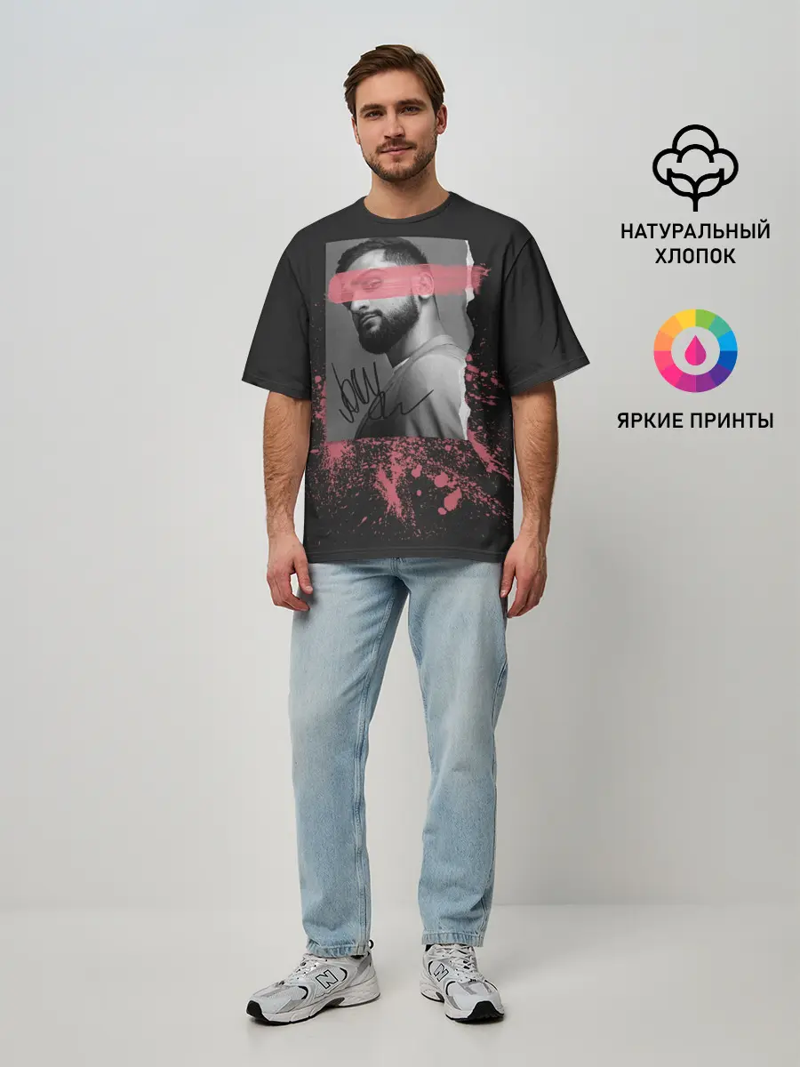 Мужская футболка оверсайз / JONY