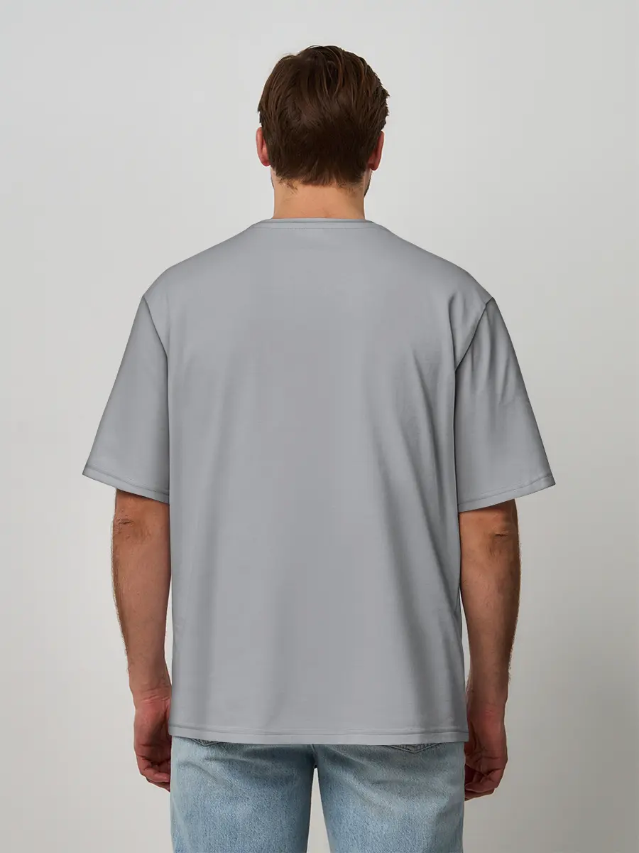 Мужская футболка оверсайз / Wild! Сrazy guy!