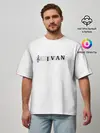 Мужская футболка оверсайз / Ivan