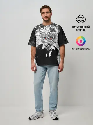 Мужская футболка оверсайз / KURAPIKA