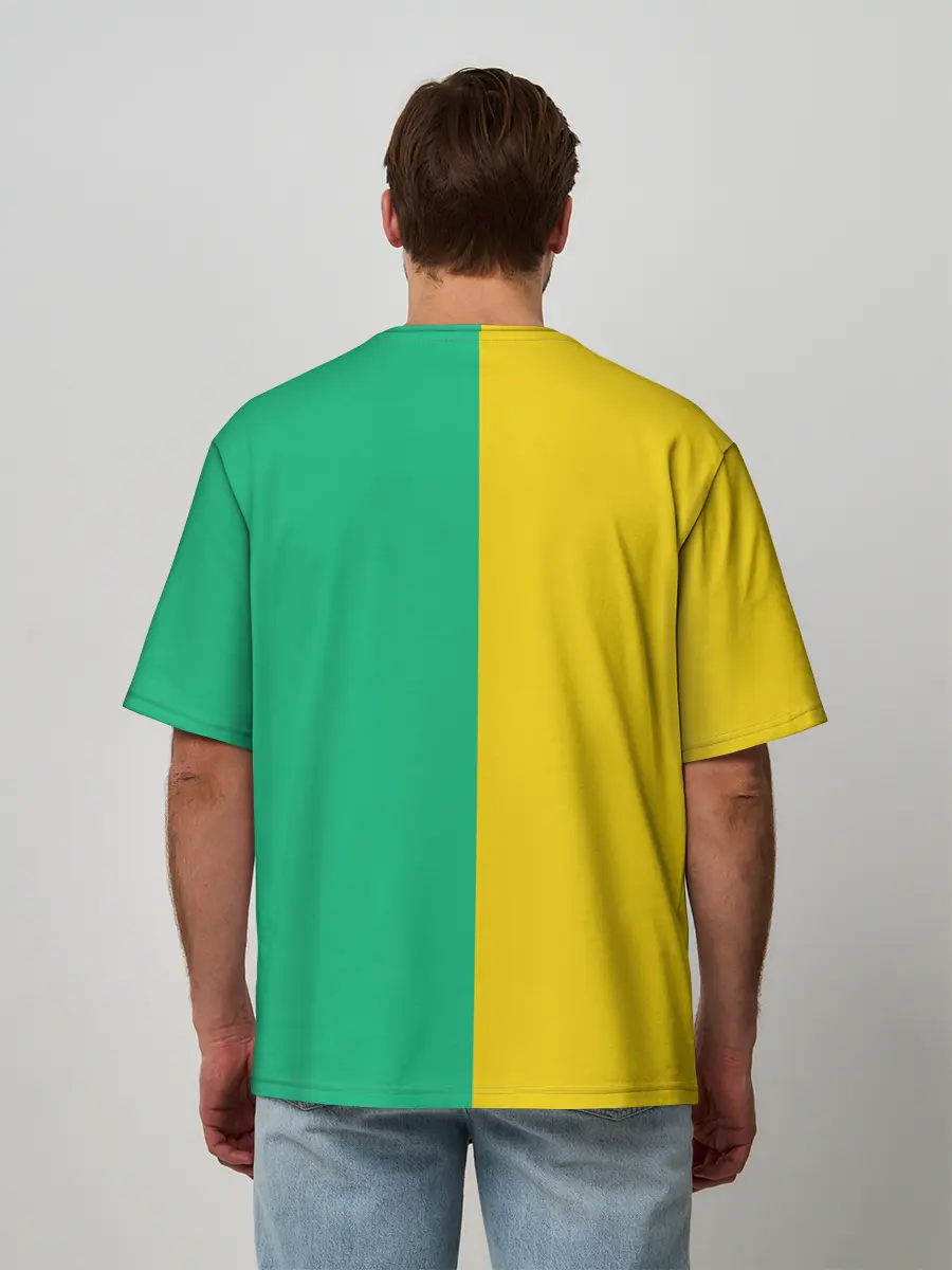 Мужская футболка оверсайз / Бестия