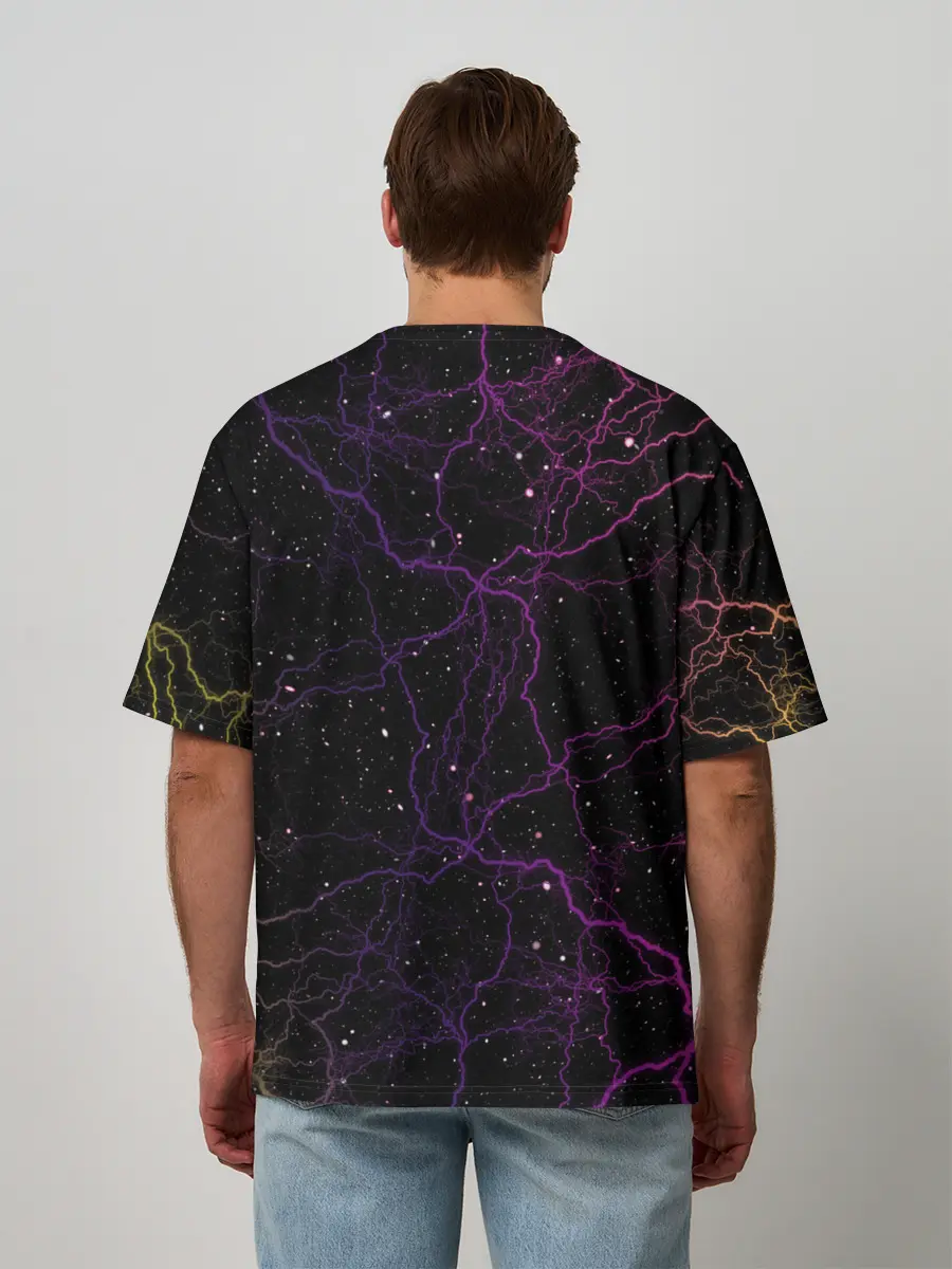 Мужская футболка оверсайз / Lama Fortnite