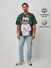 Мужская футболка оверсайз / MARSHMELLO ROSES