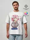 Мужская футболка оверсайз / Doki Doki NATSUKI