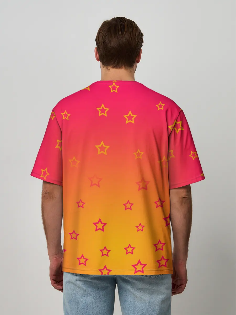 Мужская футболка оверсайз / ВЫДАЮЩИЕСЯ ЗВЕРИ