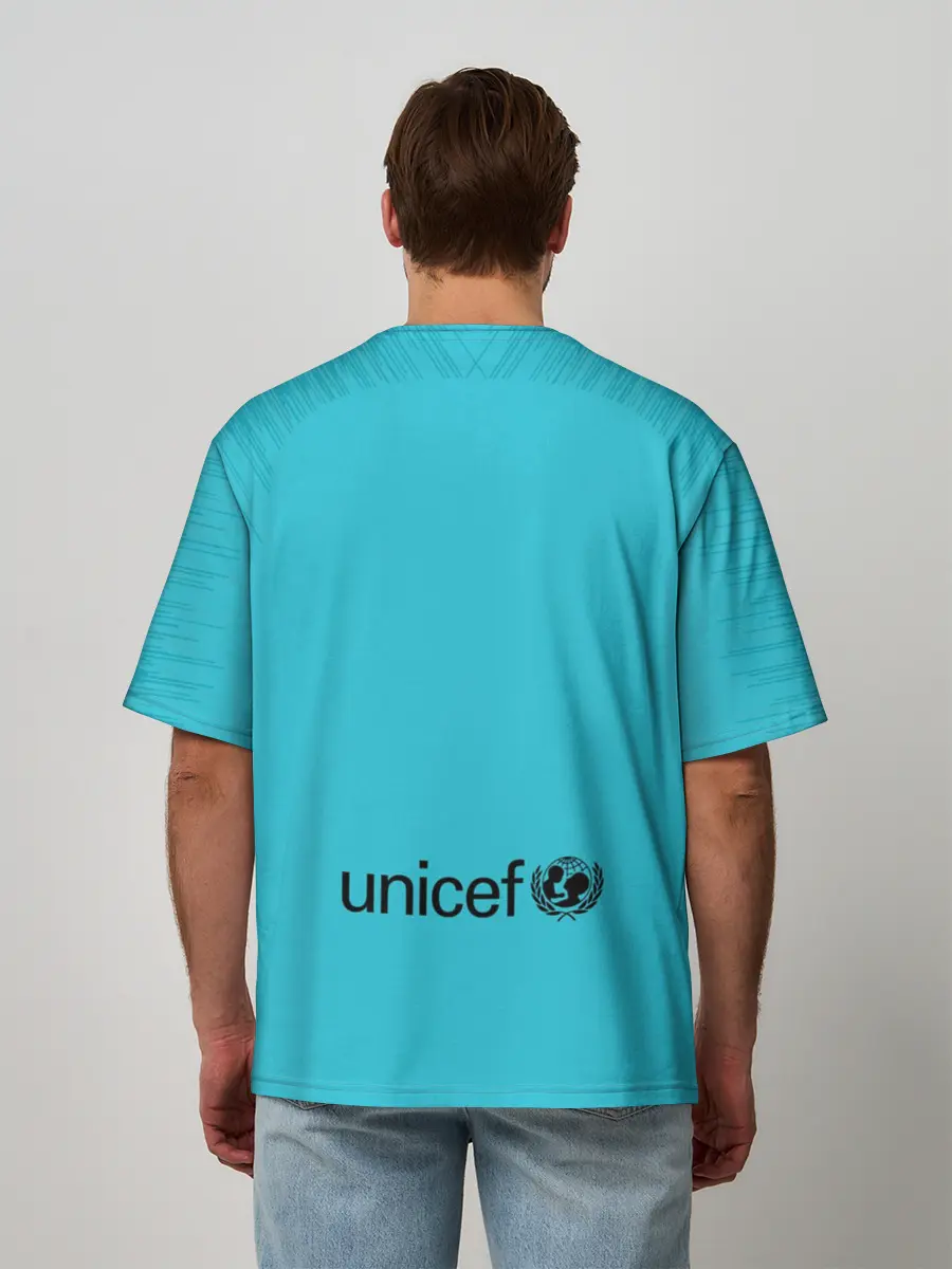 Мужская футболка оверсайз / Barcelona Gk 19-20