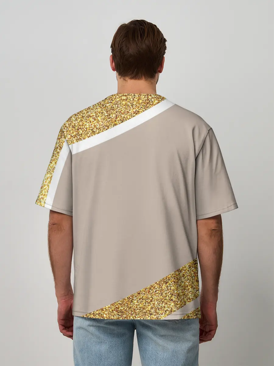 Мужская футболка оверсайз / Мода навсегда