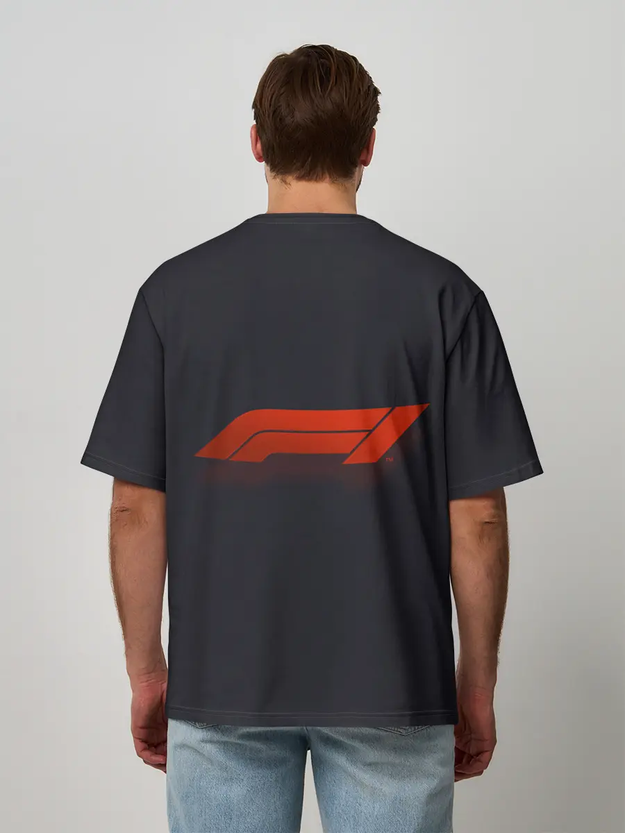 Мужская футболка оверсайз / Formula 1